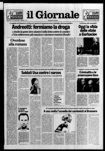 Il giornale : quotidiano del mattino